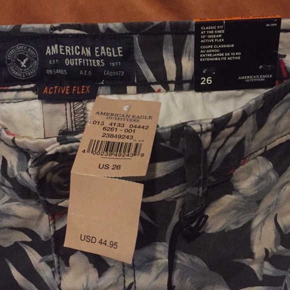 AMERICAN EAGLE NEW WITH TAG SHORTS.XS 14. MEN’S S -26. - Picture 7 of 9
